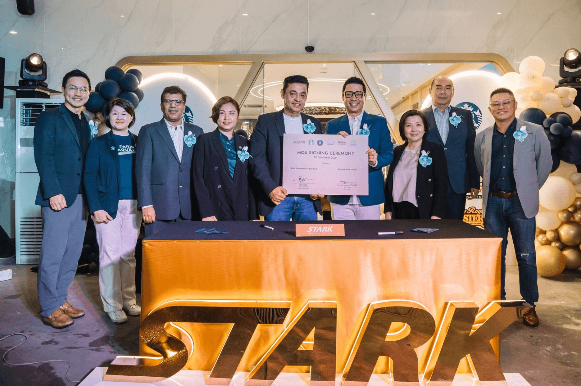 成功食品旗下4大品牌 星巴克 巴黎贝甜等入驻STARK Tower